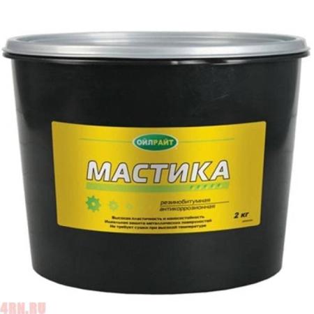 Мастика резино-битумная 2,1кг Oil Right № 6101