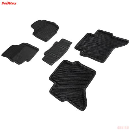 Коврики салона Eva 3D "ромб" для Toyota Hilux (2012-2015) № 95353