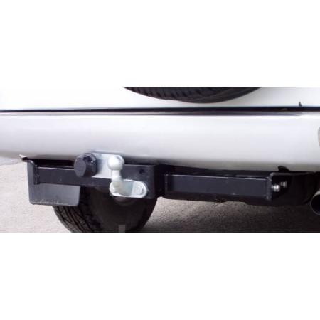 Фаркоп Лидер Плюс усиленный со сварным фланцевым шаром для Toyota Land Cruiser Prado 90 5дв. (1996-2002) № T109-FC