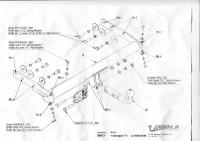 Фаркоп Imiola для Volkswagen Transporter T4 (1990-1996) № W.015