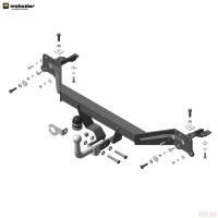 Фаркоп для Infiniti G (2007-2013) № 98001-A