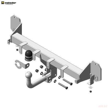Фаркоп для BMW X4 (G02) (2018-2024) № 90206-A