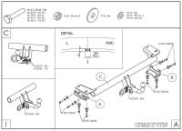 Фаркоп Galia для Hyundai ix35 (2010-2015) № H083A