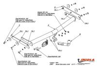 Фаркоп Imiola для Skoda Fabia универсал, седан (2001-2007) № Z.007