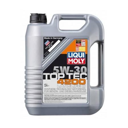 Масло моторное 5W30 LIQUI MOLY 5л НС-синтетика Top Tec 4200 артикул 7661