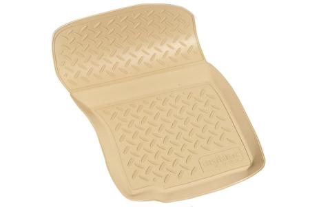 Коврики салона Norplast бежевые для Mitsubishi Outlander XL (2006-2012) № NPL-Po-59-33-B