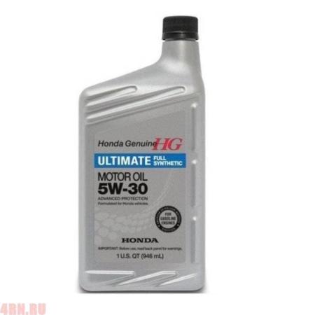 Масло HONDA MOTOR OIL 5W30 SN моторное синтетическое 0,946л артикул 08798-9039