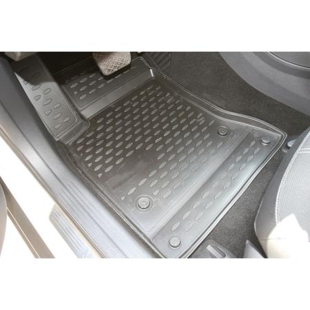 Коврики салона Element 3D для Mercedes GLA-Class (X156) (2015-2020) № NLC.3D.34.45.210k