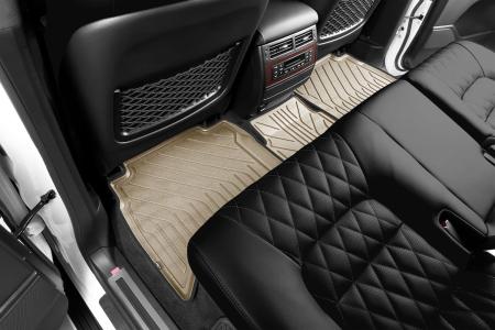 Коврики в салон 3D Kvest для Toyota Land Cruiser 200 (2015-2021) бежевые № KVESTTYT00001Kb