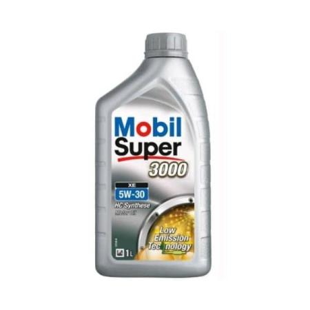 Масло моторное 5W30 MOBIL 1л синтетика SUPER 3000 XE артикул 152574