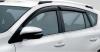 Дефлекторы окон Toyota оригинальные дымчатые для Toyota RAV4 (2015-2018) № PW162-0R000