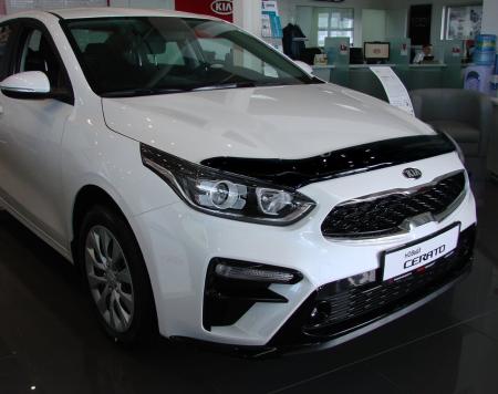 Дефлектор капота для Kia Cerato (2018-2024) № SKICER1812