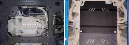 Защита двигателя для Cadillac CTS (2008-2013) № 111.0802.1