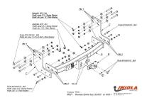 Фаркоп Imiola усиленный для Mercedes Sprinter (W906) фургон, шасси (без ступеньки) (2006-2018) № M.021