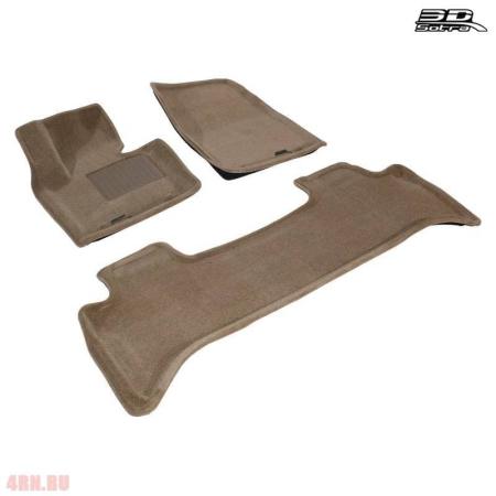 Коврики салона Sotra Liner 3D Lux бежевые для Land Rover Range Rover Voque SE (2010-2012) № ST 74-00025