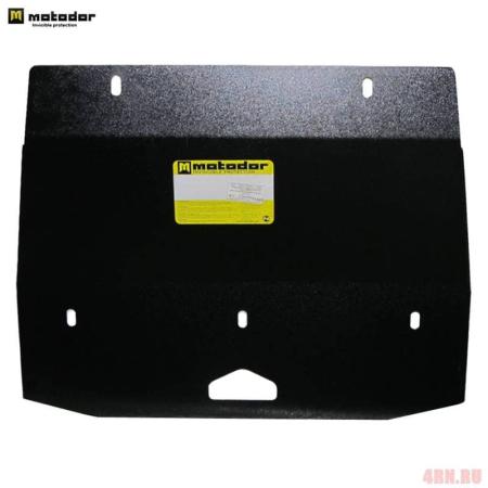 Защита двигателя, переднего дифференциала и КПП для Mitsubishi Pajero Sport 2 (2012-2016) № 11325