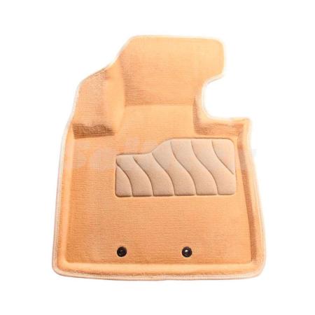 Коврики салона 3D текстильные для Kia Sorento (2013-2015) серые № 84726