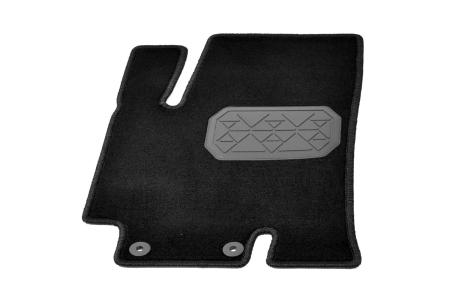 Коврики салона Norplast текстильные для Hyundai Solaris (2017-2022) № NPA10-VTe310-380