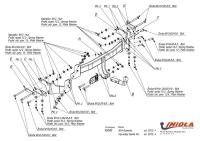 Фаркоп Imiola для Hyundai Grand Santa Fe (2012-2018) № K.042