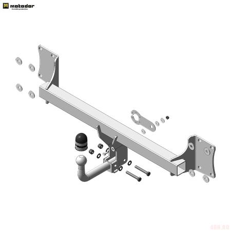 Фаркоп для BMW X6 (F16) (2014-2019) № 90205-A