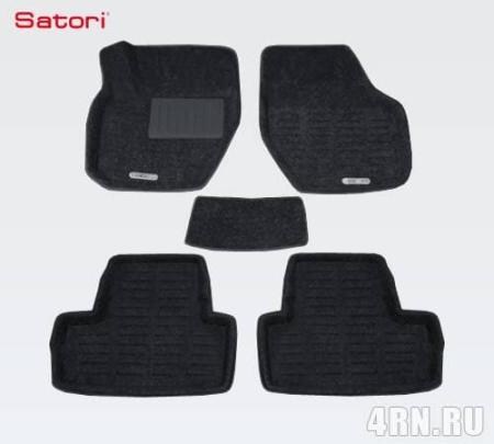 Коврики салона Satori Liner 3D Basic текстильные для Volvo XC60 (2010-2017) № SI 02-00186