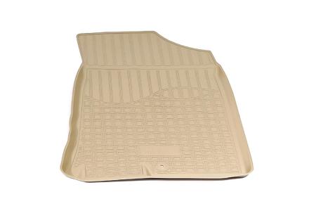 Коврики салона Norplast 3D для Hyundai Sonata (2017-2019) бежевые № NPA11-C31-620-B