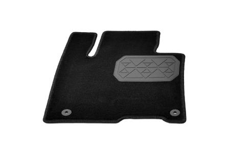 Коврики салона Norplast текстильные для Hyundai Santa Fe (2018-2020) 7 мест № NPA10-VTe310-531