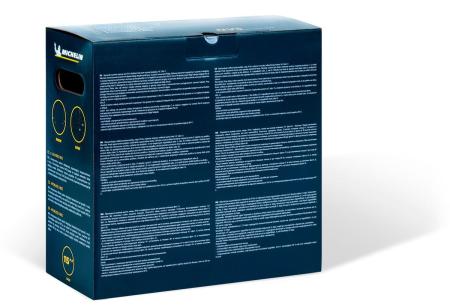 Колпаки колесные MICHELIN 15", "42 Нардо", серебристые, 4 шт. № 300255