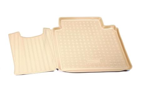 Коврики салона Norplast 3D для Hyundai Sonata (2017-2019) бежевые № NPA11-C31-620-B