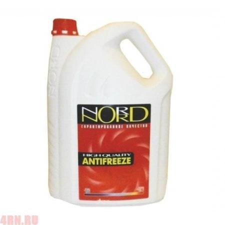 Антифриз NORD High Quality Antifreeze готовый -40C красный 5 кг артикул NR20249