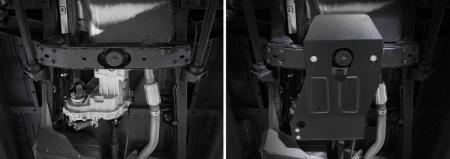 Защита КПП и раздаточной коробки для УАЗ Patriot (2014-2025) № 222.6311.1