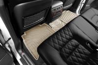 Изображение коврики в салон 3d kvest для toyota land cruiser 200 (2015-2021) бежевые № kvesttyt00001kb2