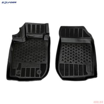 Коврики салона передние для Lada (ВАЗ) Largus (2012-2025) 2 места, Эко № S0804F