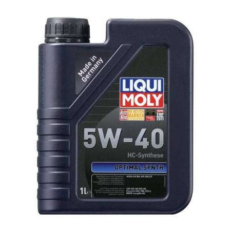 Масло моторное 5W40 LIQUI MOLY 1л НС-синтетика Optimal Synth артикул 3925