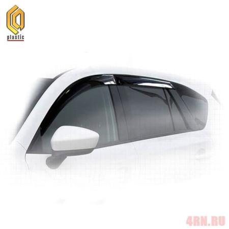 Дефлекторы окон CA Plastic Classic полупрозрачные для Mazda CX-5 (2012-2016) № 2010030307640