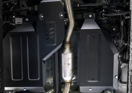 Защита топливного бака и редуктора для Mitsubishi Eclipse Cross 4WD (2017-2025) № 111.04054.1
