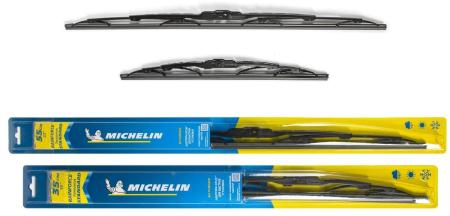 Щетки стеклоочистителя Michelin каркасные для Toyota Echo седан (1999-2005) № K13922-14