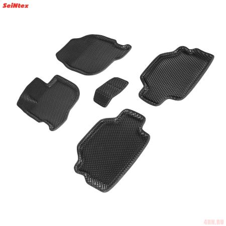 Коврики салона Eva 3D "ромб" для Mitsubishi Pajero Sport (2008-2015) № 95320