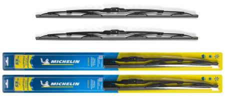 Щетки стеклоочистителя Michelin каркасные для Audi 80 седан, универсал (1991-1995) № K13921-21
