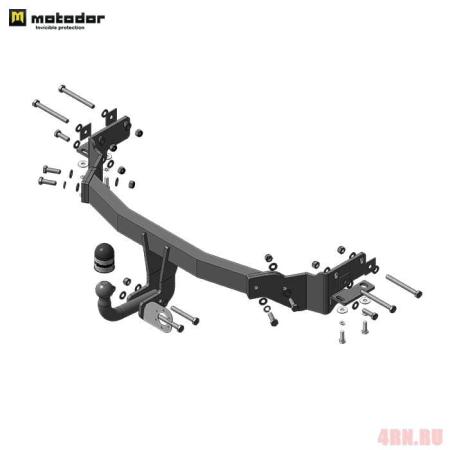 Фаркоп Motodor для Kia Sorento (2012-2015) № 90908-A