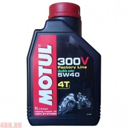 Масло Motul 300V 4T FL ROAD RACING 5W40 4T 1 л