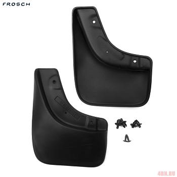 Брызговики передние для Fiat Sedici (2006-2013) (с расширителем арок) № FROSCH.47.16.F11