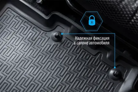 Коврики салона Rival для Hyundai Solaris седан, хэтчбек (2010-2016) № 102305001