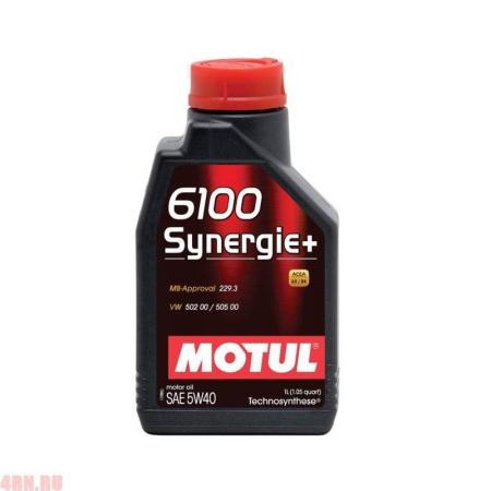 Масло Motul 6100 Synergie+ 5W40 моторное 1 л