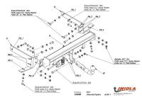 Фаркоп Imiola для Chevrolet Captiva (2006-2012) № CH.009