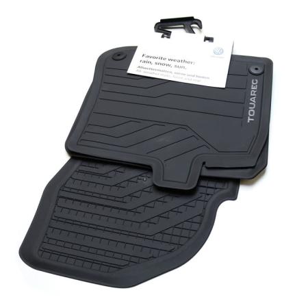 Коврики салона оригинальные для Volkswagen Touareg (2018-2025) № 76106150082V