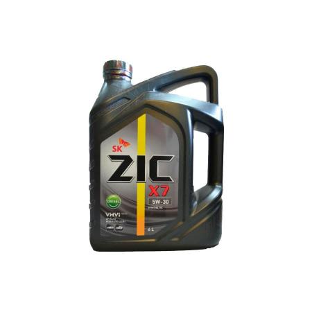 Масло моторное ZIC X7 Diesel 5W30 синтетическое 6л 172610