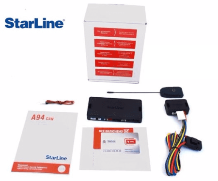 Автосигнализация StarLine с автозапуском и GSM № A94 CAN + LIN GSM