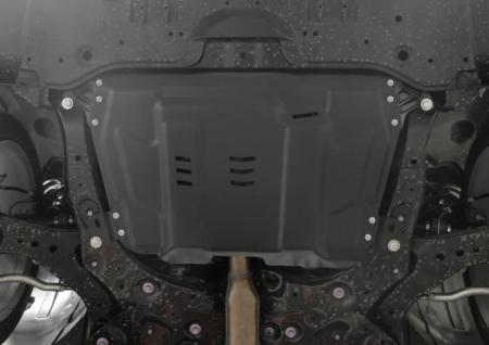 Защита картера и КПП для Toyota Highlander U40 (2010-2014) № AM.9519.1