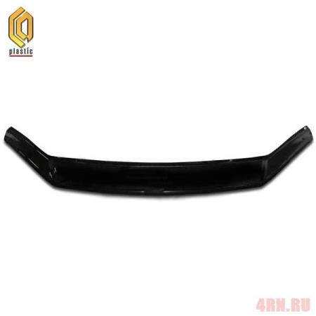 Дефлектор капота CA Plastic Classic черный для Toyota Highlander (2011-2014) № 2010010105372